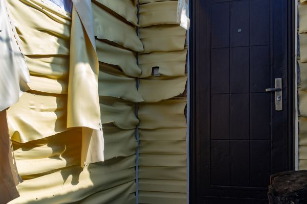 Melted Siding Replacement in Petaluma