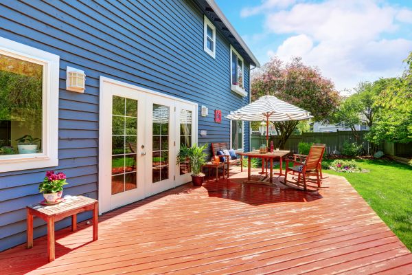 Blue Siding Installation in Petaluma